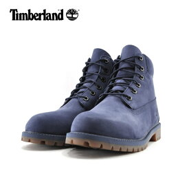 20% OFF SALE ティンバーランド Timberland PREMIUM 6IN WATERPROOF BOOT シックスインチ プレミアム ウォータープルーフ 防水 ジュニア ダークブルー (DARK BLUE NUBUCK) A1VCV ブーツ キッズ 子供 男の子 女の子 レディース シューズ 靴 セール品