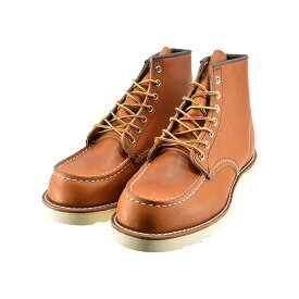 【取り寄せ可】 レッドウィング RED WING Classic Work / 6" Moc-toe クラシックワーク/6インチ モックトゥ モカ ワークブーツ ワイズE ブラウン 茶 (オロ) 875 ワークブーツ メンズ シューズ 靴