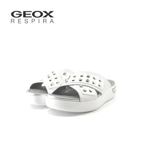 20% OFF SALE �W�F�I�b�N�X Geox �W�I�b�N�X 08554 D OTTAYA ���U�[ ���� �X�^�b�Y �z���C�g�E���E�V�� (BLACK/WHITE) D92CMD �T���_�� ���f�B�[�X �V���[�Y �C