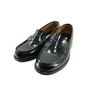 【送料込み】 ハルタ HARUTA 合皮コインローファー 3E EEE コインストラップ Uチップ モカ スクール 通学 通園 通勤 黒 クロ (ブラック) 4505 ローファー レディース シューズ 靴