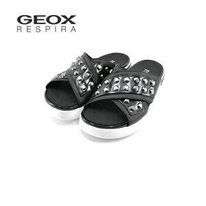 20%OFF SALE�W�F�I�b�N�X Geox �W�I�b�N�X 08554 D OTTAYA ���U�[ ���� �X�^�b�Y �u���b�N�E���E�N�� (BLACK) D92CMD �T���_�� ���f�B�[�X �V���[�Y �C