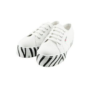 10% OFF SALE XyK SUPERGA 2790 COTW PRINTEDFOXING  vbgtH[ [Jbg [u Aj} JWA ʊwEʋ zCg/[u  V 22 (WHITE-ZEBRA) S41157W Xj[J[ fB[X 