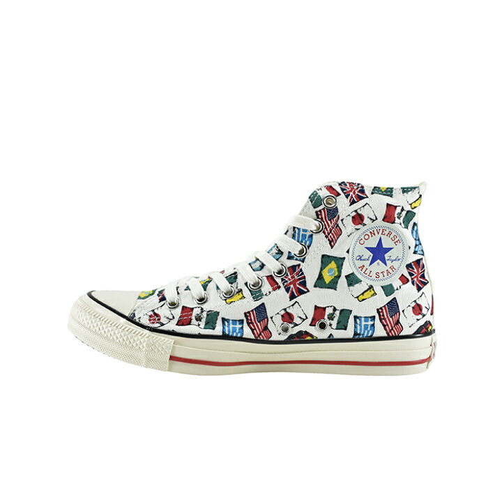 楽天市場 コンバース Converseall Star Us Nationsflag Hi オールスター Us ネイションズフラッグ Hi ハイカット 万国旗 イラスト オリジネーター 白 シロ 52 ホワイト 25cm 1sc337 スニーカー メンズ ユニセックス シューズ 靴 Sasaya楽天市場店 楽天市場 コンバース Converseall Star Us Nationsflag Hi オールスター Us ネイションズフラッグ Hi ハイカット 万国旗 イラスト オリジネーター 白 シロ 52 ホワイト 25cm 1sc337 スニーカー メンズ ユニセックス シューズ 靴 Sasaya楽天市場店