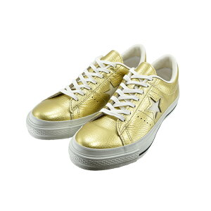 Ro[X CONVERSE ONE STAR J METALLIC X^[ J ^bN OX IbNX [Jbg ^ { Wp S[h 92 (GOLD) 35200151 Xj[J[ Y V[Y C