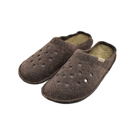 送料込み クロックス crocs Classic Lined Slipper クラシック スリッパ 内ボア もこもこ あったか 室内 部屋履き ルームシューズ エスプレッソ/ウォールナット ブラウン 112 (ESPRESSO/WALNUT(25cm～)) 203600 サンダル メンズ ユニセックス シューズ 靴