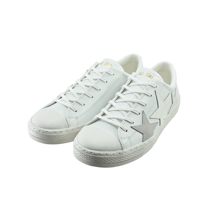 楽天市場 コンバース Converseall Star Coupe Triostar Ox オールスター クップ トリオスター Ox オックス ローカット レザー 星 きれいめ 白 シロ 122 ホワイト スニーカー メンズ シューズ 靴 Sasaya楽天市場店