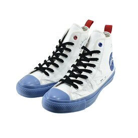 コンバース CONVERSE ALL STAR 100 SPACESUITS HI オールスター 100 スペーススーツ HI ハイカット NASA ナサ 31303591 ホワイト/ブルー 白 シロ 33 (WHITE/BLUE(25cm～)) 1CL818 スニーカー メンズ ユニセックス シューズ 靴