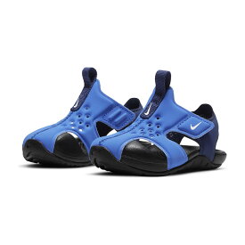 送料込み ナイキ Nike SUNRAY PROTECT 2（TD) サンレイ プロテクト 2(TD) キッズ スポーツサンダル スポサン マジックテープ ベルクロ シグナルブルー/ホワイト 35 (SIGNAL BLUE/WHITE) 943827 スニーカー 男の子 女の子 ベビー 赤ちゃん シューズ 靴