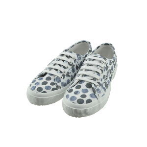 10% OFF SALE XyK SUPERGA 2750 FANTASY COTU  hbg  [Jbg JWA ʊwEʋ 2750 PRINT 1A001W00 zCg/lCr[hbg  V 73 (WHITE-NAVY DOTS) S001W00 Xj[J[ fB[X V