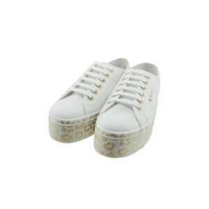 20% OFF SALE XyK SUPERGA 2790 PRINTED PLATFORM Aj} ^ qE Ђ傤  vbgtH[ [Jbg JWA ʊwEʋ 1A7118BW zCg/v`i S[h  V 73 (WHITE-PLATINUM) S