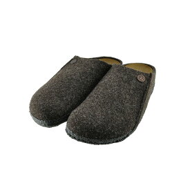 ビルケンシュトック BIRKENSTOCK Zermatt Rivet ツェルマット ZERMATT ウールフェルト ルームシューズ クロッグ 室内履き オフィス ナローフィット ブラウン 93 (モカ(～24.5cm)) 1017524 コンフォートサンダル レディース ユニセックス シューズ 靴