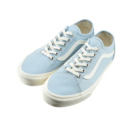 ヴァンズ VANS OLD SKOOL TAPERED オールドスクール テーパード ボーダー スケーター スケートボード （エコセオリー)ウィンタースカイ/ナチュラル ブルー 03 ((ECO)WINTER SKY(～24.5cm)) VN0A54F4 スニーカー レディース ユニセックス シューズ 靴