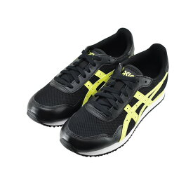 【送料込み】 アシックス asics TIGER RUNNER タイガー ランナー ローカット メッシュ シンプル 通学 通勤 ウォーキング ブラック/サワーユズ 14 (BLACK/SOUR YUZU(25cm～)) 1201A267 スニーカー メンズ ユニセックス シューズ 靴