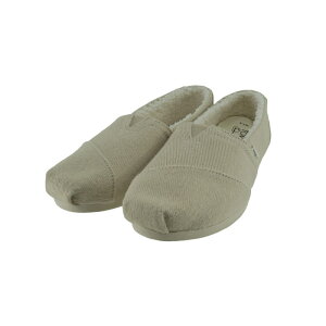 gX TOMS Alpargata ApK[^ Xb| XbvI {A  _[Ni` x[W 64 (Dark Natural REPREVE Heavy Twill/Faux Shearling) 10016698 Xb| fB[X V[Y C Z[