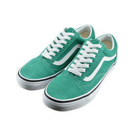 「送料込み」 ヴァンズ VANS OLD SKOOL オールドスクール ローカット ジャズ ボーダー スケーター スケートボード ペッパーグリーン/トゥルーホワイト 44 (P.GREEN/T.WHT(～24.5cm)) VN0A5JMI スニーカー レディース ユニセックス シューズ 靴