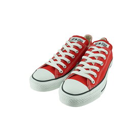 9% OFF SALE コンバース CONVERSE CANVAS ALL STAR OX キャンバス オールスター オックス ローカット 通学・通勤 キャンバス オールスターOX レッド 32160322 (RED(～24.5cm)) M9696 スニーカー レディース ユニセックス シューズ 靴 セール品