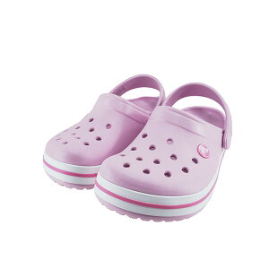 �y�������݁z �N���b�N�X crocs Crocband Clog k �N���b�N�o���h �N���b�O �L�b�Y �J�W���A�� �A�E�g�h�A ���W���[ �r�[�` �o�����[�i�s���N 94 (Ballerine Pink) 207006 �T���_�� �L�b�Y �W���j�A �q�� �j