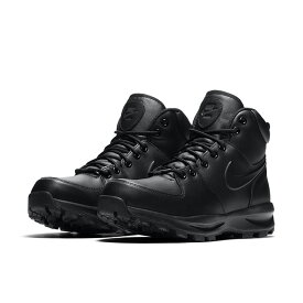 ナイキ Nike MANOA LEATHER マノア レザー ハイカット スノトレ スノートレ スノーブーツ ウィンターブーツ ブラック/ブラック 125 (BLACK/BLACK(～24.5cm)) 454350 スニーカー レディース ユニセックス シューズ 靴