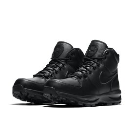 ナイキ Nike MANOA LEATHER マノア レザー ハイカット スノトレ スノートレ スノーブーツ ウィンターブーツ ブラック/ブラック 125 (BLACK/BLACK(25cm～)) 454350 スニーカー メンズ ユニセックス シューズ 靴