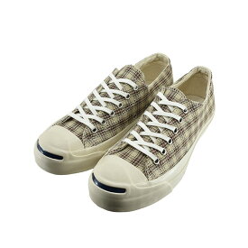 コンバース CONVERSE JACK PURCELL US CHECK ジャックパーセル US チェック (ベージュ(25cm～)) 1SD322 スニーカー メンズ ユニセックス タータンチェック 33301060 15 シューズ 靴