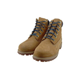 ティンバーランド Timberland PREMIUM 6IN WATERPROOF BOOT シックスインチ プレミアム ウォータープルーフ (WHEAT NUBUCK W BLUE(～24.5cm)) TB0A5TD5 ブーツ ジュニア キッズ 子供 男の子 女の子 レディース ウィート ヌバック W ブルー 114 シューズ 靴