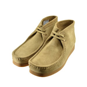 N[NX Clarks WallabeeEVO BT r[GH u[c (Dark Sand Suede) 26172824 `bJu[c Y _[NThXG[h uE 25 V[Y C