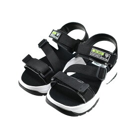 送料込み ムーンスター MOONSTAR NI-MO ni-mo SANDAL ニーモ サンダル (ブラック) J081 サンダル キッズ ジュニア 子供 女の子 黒 クロ NMJ081 45 シューズ 靴