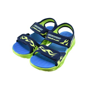 y݁z XPb`[Y SKECHERS S-LIGHTS THERMO-SPLASH-HEAT TIDE SCc T[XvbV q[g ^Ch (NAVY/LIME) 400102L T_ LbY WjA q j̎q lCr[/C 45 V[Y 