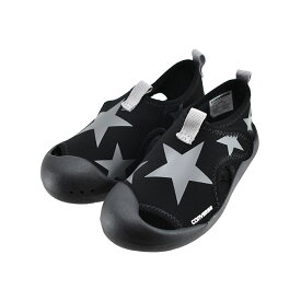 送料込み コンバース CONVERSE KID'S CVSTAR SANDAL キッズ CVスター サンダル (ブラック) 3SD362 サンダル キッズ ジュニア 子供 男の子 女の子 37302290 45 シューズ 靴