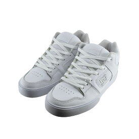 ディーシー DC PURE MID ピュア ミッド (WHITE/GREY) DM232017 スニーカー ユニセックス ホワイト/グレー ADYS400082 メンズ シューズ 靴 45