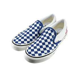 ヴァンズ VANS UA CLASSIC SLIP-ON 98 DX UA クラシック スリッポン 98 DX (DIAMOND CHK BLU) VN0A7Q58 スリッポン ユニセックス ダイヤモンドチェックブルー メンズ シューズ 靴 75