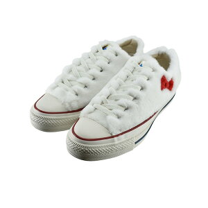 Ro[X CONVERSE ALL STAR (R) HELLO KITTY OX I[X^[ iRj n[LeB OX (zCg) 1SD513 Xj[J[ jZbNX 31309460 fB[X V[Y C 75