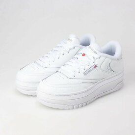 リーボック Reebok Club C Extra クラブシー エクストラ (FTWWHT/FTWWHT/PUGR) 100033501 スニーカー フットウェアホワイト/フットウェアホワイト/ピュアグレー 107087 レディース シューズ 靴 36