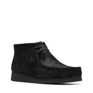 クラークス Clarks WallabeeEVO Bt ワラビーエヴォ ブーツ (Black Interest) 26173606 デザートブーツ ブラックインタレスト メンズ シューズ 靴 95