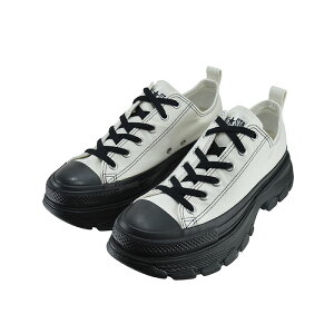 Ro[X CONVERSE ALL STAR (R) TREKWAVE OX I[X^[ iRj gbNEG[u OX (WHT/BLK(`24.5cm)) 1SD542 Xj[J[ jZbNX zCg/ubN 31309830 fB[X V[Y C 85