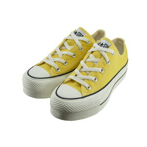 コンバース CONVERSE ALL STAR (R) LIFTED OX オールスター (R) リフテッド OX (EGG.YEL(〜24.5cm)) 31309420 スニーカー ユニセックス エッグイエロー レディース シューズ 靴 85