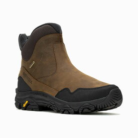 メレル MERRELL COLDPACK 3 THERMO TALL ZIP WATERPROOF コールドパック 3 サーモ トール ジップ ウォータープルーフ (アース) J037201 ブーツ スノーシューズ ブラウン メンズ シューズ 靴 05