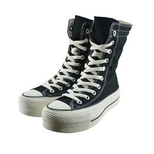 コンバース CONVERSE ALL STAR (R) LIFTED KNEE-HI オールスター (R) リフテッド ニーハイ (ブラック) 31310210 スニーカー ユニセックス メンズ シューズ 靴 115