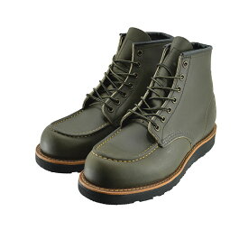 【取り寄せ可】レッドウィング RED WING 6" CLASSIC MOC 6インチ クラシックモック (アルパイン) 8828TY ワークブーツ カーキ オリーブ メンズ シューズ 靴 115