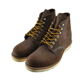 レッドウィング RED WING 6" CLASSIC ROUND 6インチ クラシックラウンド (ジャワ) 8164 ワークブーツ ダークブラウン メンズ シューズ 靴 93