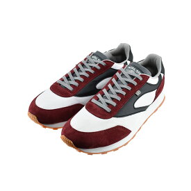 WALSH ウォルシュ HORWICH ホーウィッチ (WHITE/BURGUNDY/BLACK) HRW50052 スニーカー ホワイト/バーガンディー/ブラック メンズ シューズ 靴 36