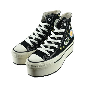 コンバース CONVERSE ALL STAR CHUNKYLINE HI / THE POWERPUFF GIRLS オールスター チャンキーライン HI/パワーパフ ガールズ (ブラック) 5SE183 スニーカー 黒 クロ 31312821 レディース シューズ 靴 86