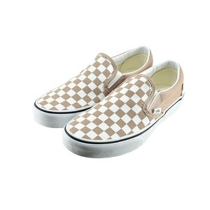 y݁z @Y VANS CLASSIC SLIP-ON NVbN Xb| (COLOR THEORY CHECKERBOARD Warm Taupe(`24.5cm)) VN000D6Y Xj[J[ jZbNX J[ZI[ `FbJ[{[h EH[g[v f