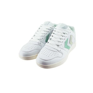 q hummel ST POWER PLAY WMNS LZD (BRIGHT WHITE/MISTY JADE) 227961 Xj[J[ uCgzCg/~XeBWFCh zCg/O[  V HM227961 fB[X V[Y C 27