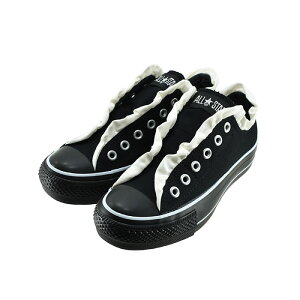 �R���o�[�X CONVERSE ALL STAR PLTS FRILLSLIP OX �I�[���X�^�[ PLTS �t�����X���b�v OX (BLK/WHT) 5SE598 �X�j�[�J�[ �u���b�N/�z���C�g 31315111 ���f�B�[�X �V���[�Y �C 37