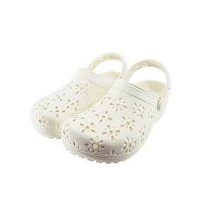 NbNX crocs CLASSIC FLORAL CUT OUT CLOG NVbN t[ JbgAEg NbO (Chalk(25.0cm`)) 210927 T_ jZbNX `[N ItzCg  V Y V[Y C 27