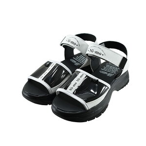  [X^[ MOONSTARNI-MO ni-mo j[ CLEAR SANDAL NA T_ (WHITE/BLACK) J131 T_ ̎q LbY zCg/ubN NMJ131 q LbY V[Y C 57