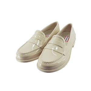 n^[ HUNTER W REFINED GLOSS PENNY LOAFER fB[X t@Ch OX yj[ [t@[ (CANVAS CREAM) WFF1095RGL C CV[Y LoXN[ AC{[  V fB[X V[