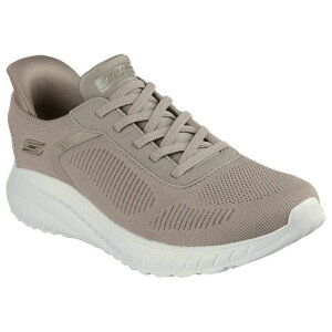 �X�P�b�`���[�Y SKECHERS BOBS SQUAD CHAOS-CURRENT MUSE �{�u�X �X�N���b�h �J�I�X �J�����g �~���[�Y (TAUPE) 117497W �X�j�[�J�[ �g�[�v �x�[�W�� ���f�B�[�X �V���[�Y �C 28