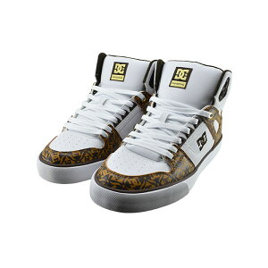 �f�B�[�V�[ DC PURE HIGH-TOP SE SN �s���A �n�C�g�b�v SE SN (WHITE/BROWN) DM261303 �X�j�[�J�[ ���j�Z�b�N�X �z���C�g/�u���E�� �����Y �V���[�Y �C 127